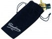 Vandoren Blue Suede Pouch for All Clarinet or Saxophone Mouthpieces, Caps and Ligatures - P100