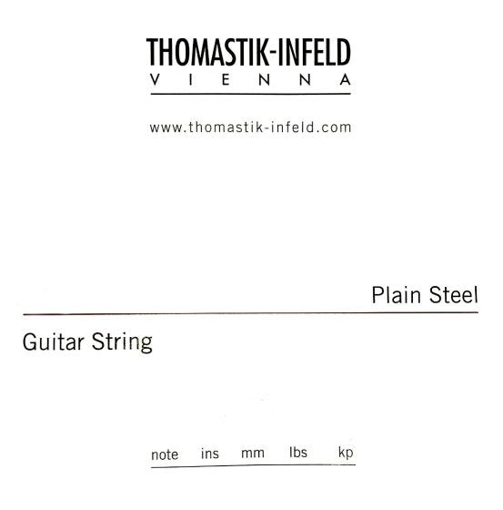Thomastik Plain Guitar String D 0.020 Brass Plated