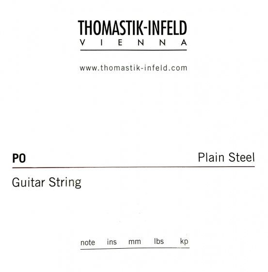 Thomastik Plain Guitar String 0.013 Brass Plated