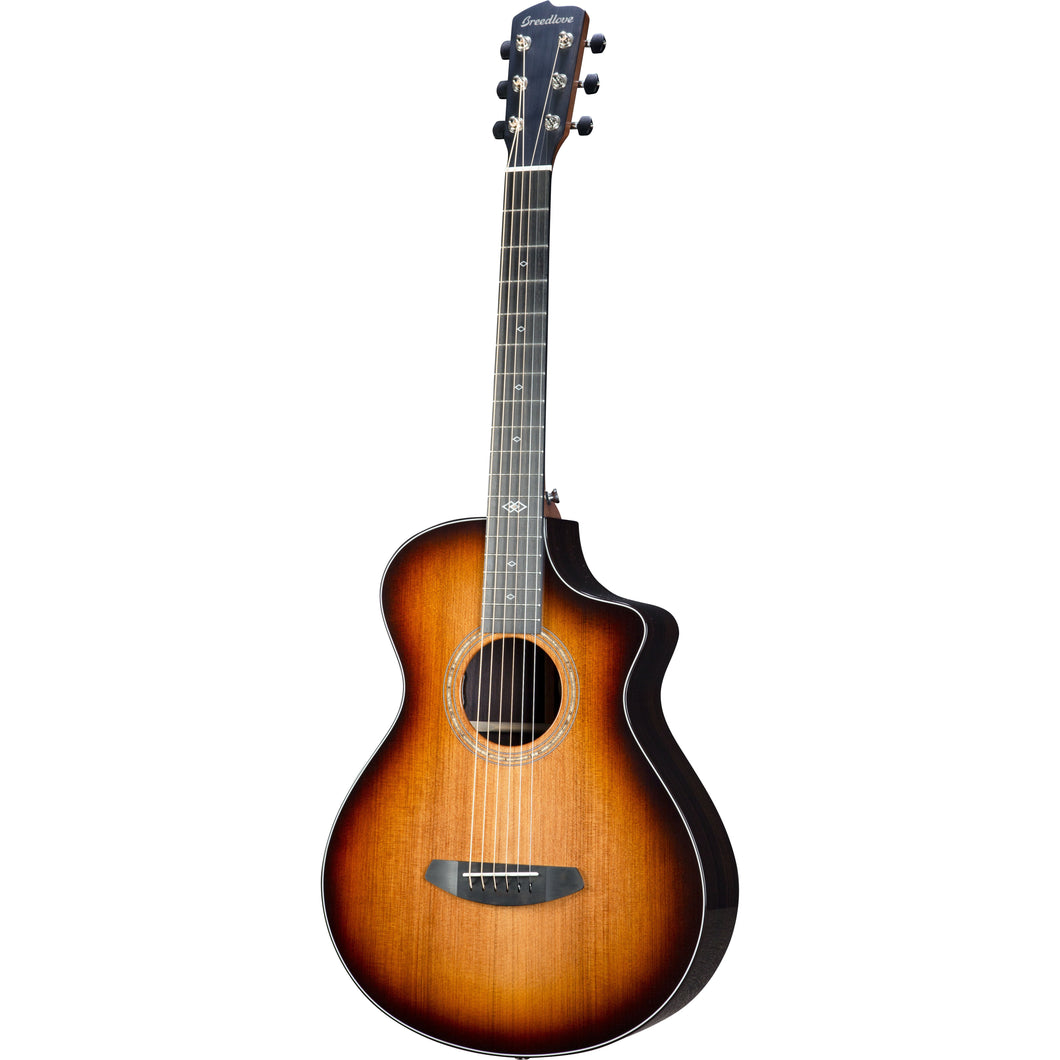 Breedlove Premier Concertina Edgeburst CE - Redwood/East Indian Rosewood