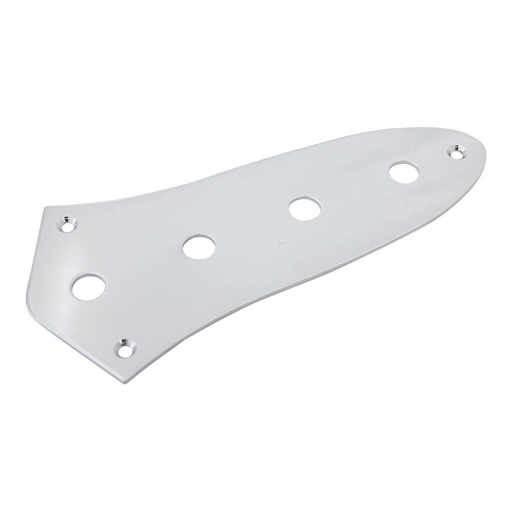 Chrome Jazz bass control plate (CTS size holes)