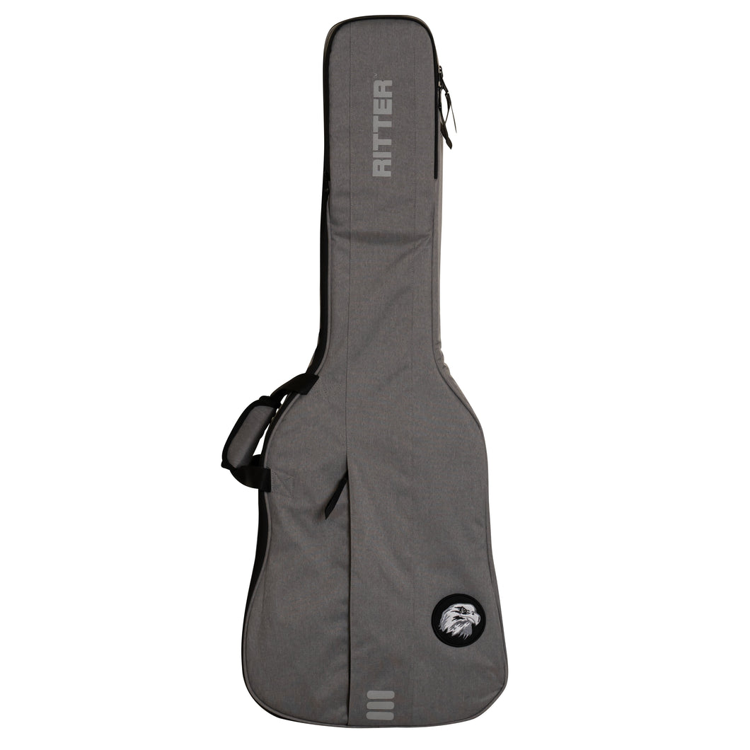 Ritter Carouge Double Electric Bass Guitar Bag - Elephant Grey (RGC3-DB)