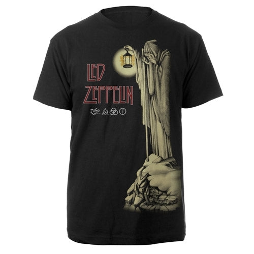 Led Zeppelin T-Shirt Xxl - Hermit Black