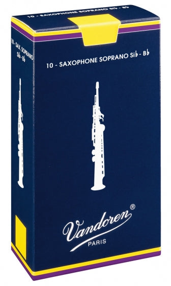 Vandoren Soprano Sax Reeds 5 Traditional (10 Box)