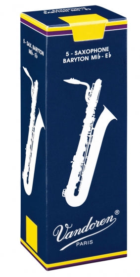 Vandoren Baritone Sax Reeds 2 Traditional (5 Box)