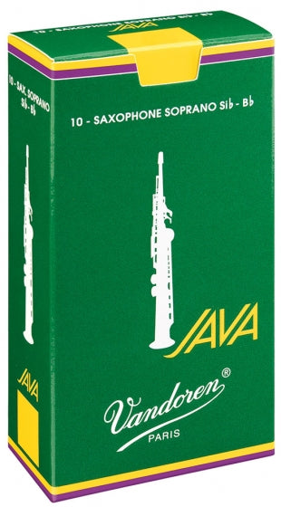 Vandoren Soprano Sax Reeds 4 Java (10 Box)