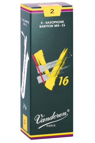Vandoren Baritone Sax Reeds 2 V16 (5 Box)