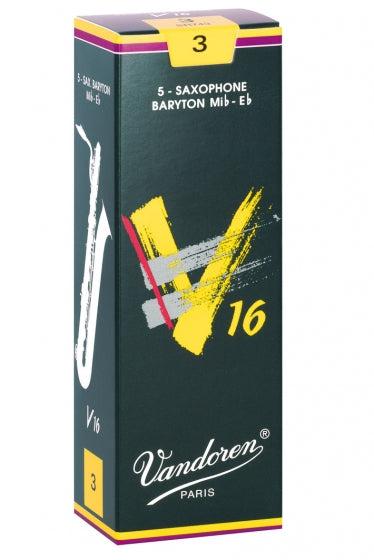 Vandoren Baritone Sax Reeds 3 V16 (5 Box)