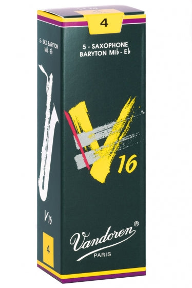 Vandoren Baritone Sax Reeds 4 V16 (5 Box)