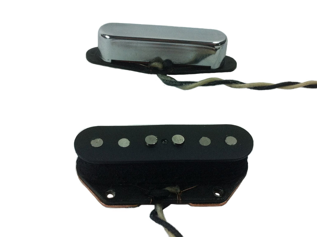 Tornado - Strat toned neck with a warmer Broadcaster like bridge
