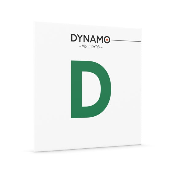 Thomastik-Infeld Dynamo Violin String D - No. Dy03 4/4 - Synthetic Core, Aluminium Wound