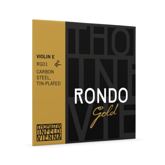 Thomastik-Infeld Rondo Gold Violin String E. Carbon Steel, Tin Plated 4/4