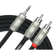 Lade das Bild in den Galerie-Viewer, Kirlin Pro Deluxe 3.5mm Rca Phono Stereo
