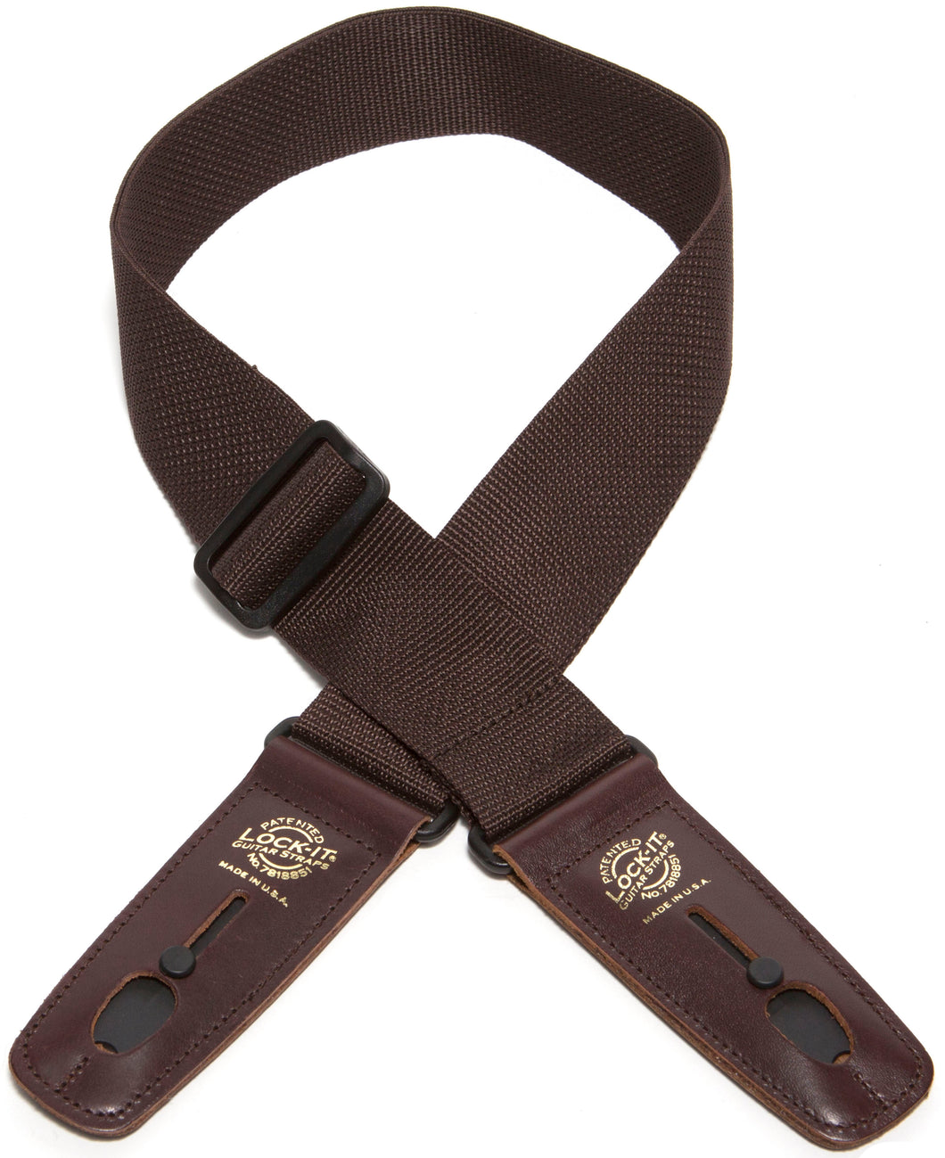 Lock-It 2 Inch PolyPro Strap - Brown