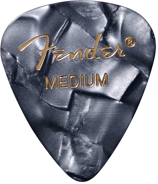 Fender Black Moto  (12 Pack) Med
