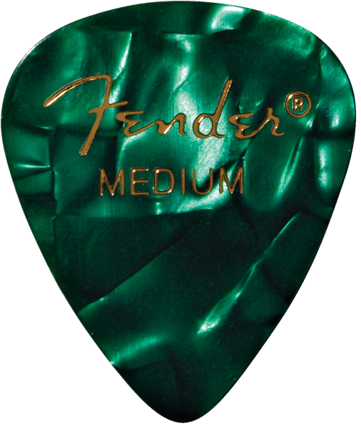 Fender Green Moto  (12 Pack) Med