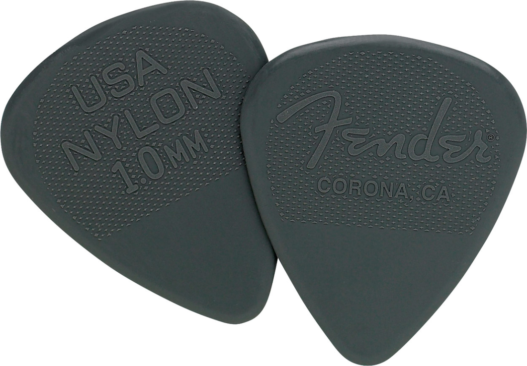 Fender Nylon Pick 1.0mm 351 Shape (12 Pack)