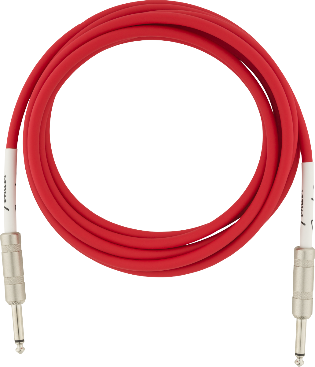 Fender Original 10' Instrument Cable Fiesta Red