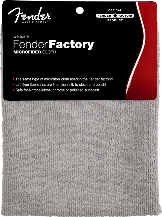 Fender Genuine Factory Shop Cloth Grey