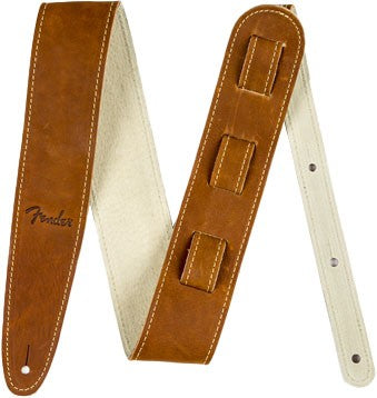 Fender Ball Glove Leather Strap Brown