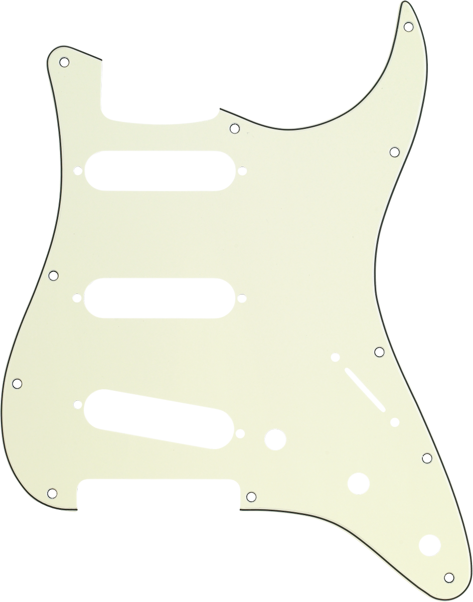 Fender Pickguard Strat Mint Green 11-Hole