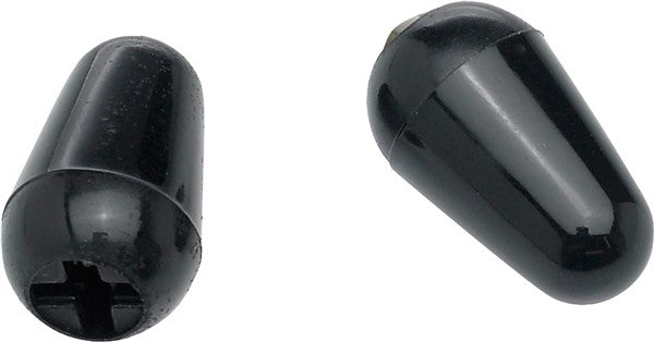 Fender Toggle Switch Tips  (Set Of 2) Black