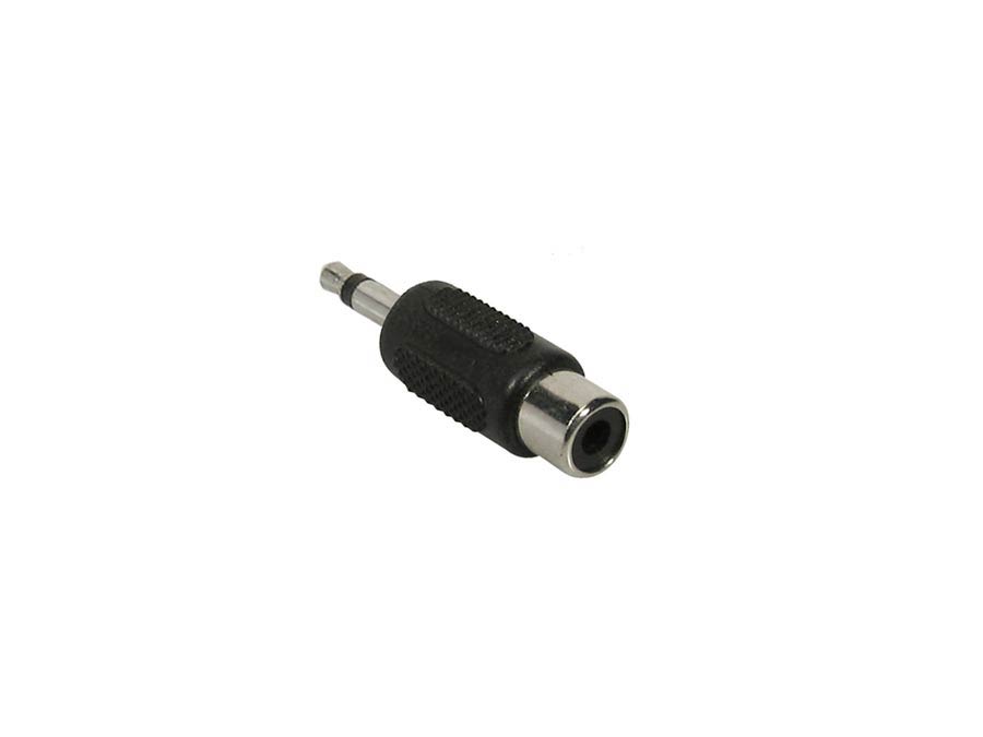 Adaptor, RCA female, 3,5mm jack male mono