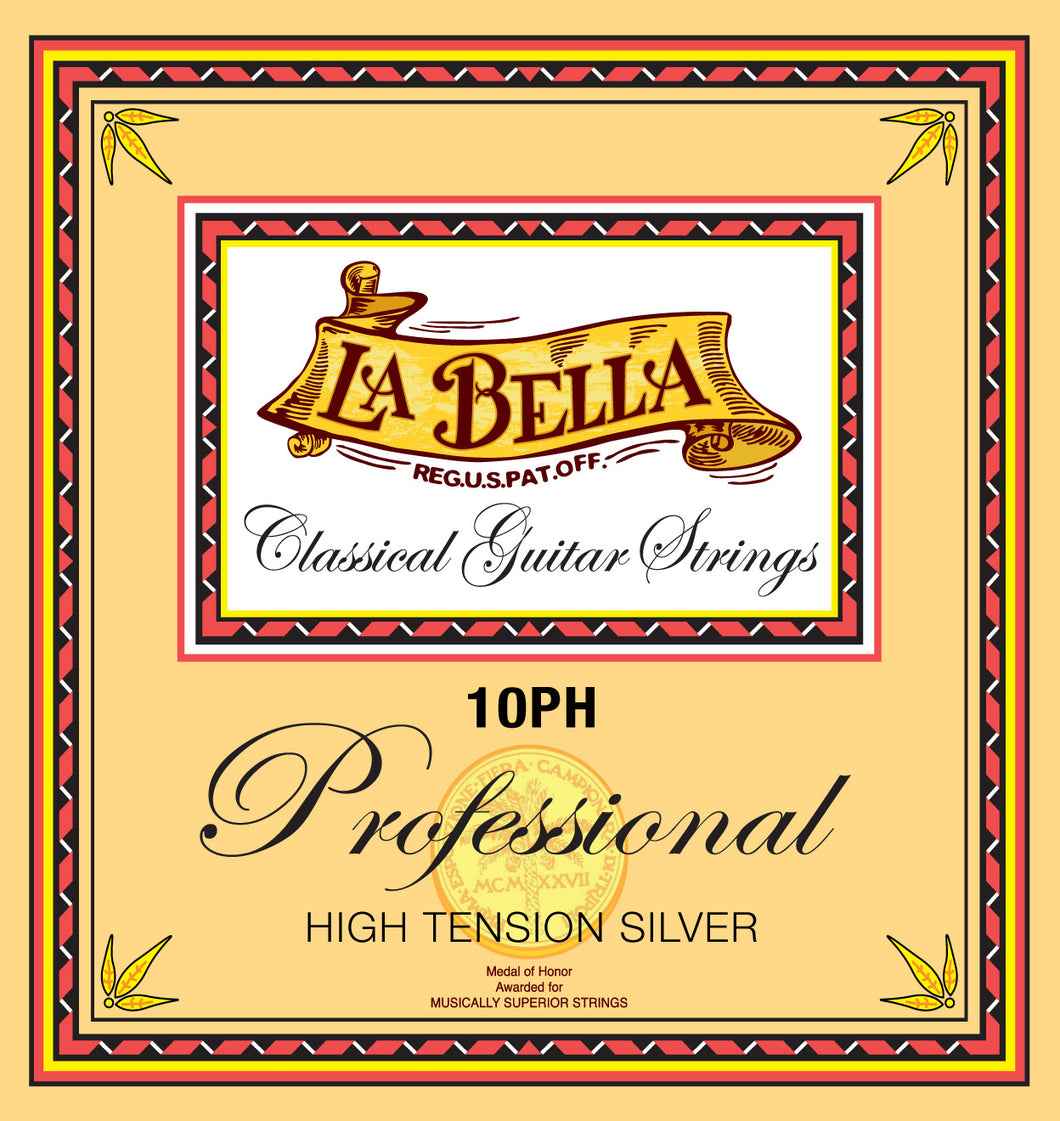 LA BELLA 10PH PROFESSIONAL HT SILVER SET