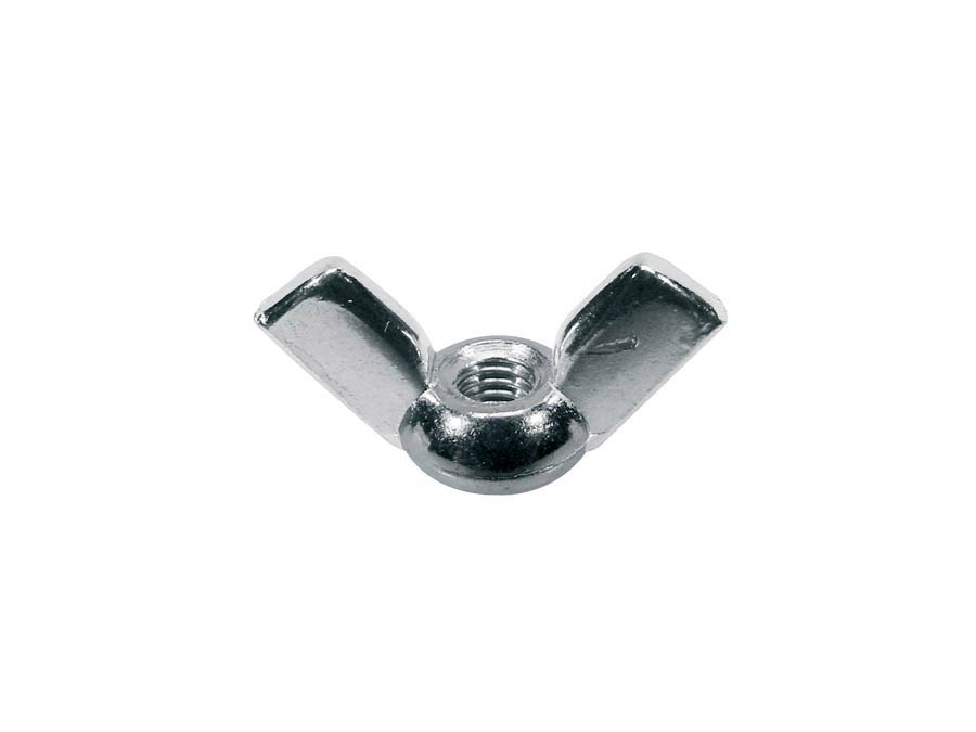Cymbal stand wing nuts, 6-pack, 6 mm.