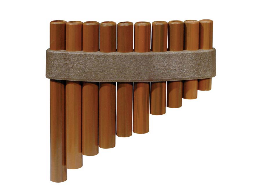 panflute, plastic, 10 pipes, key: C