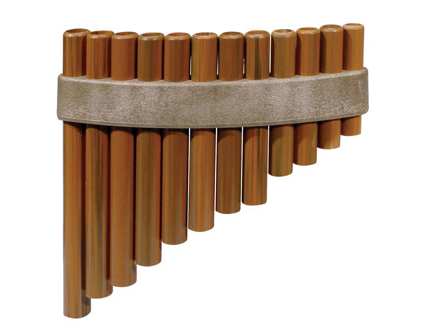 panflute, plastic, 12 pipes, C- key