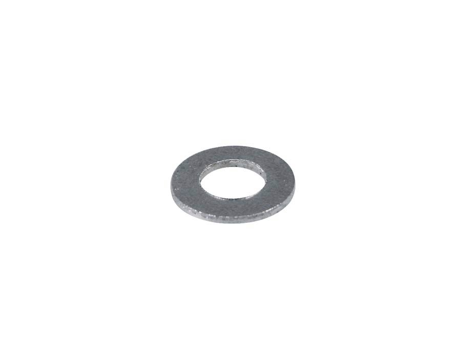 Chrome plated washers for tension rods, 12-pack, 6 mm.