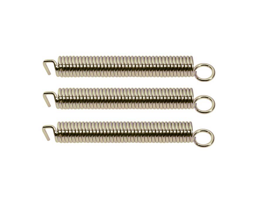 Tremolo, spring set, stainless steel, extra strong, for Stallion tremolo, 3 pcs