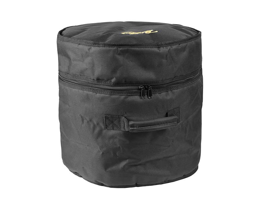 Floor tom gig bag, black cordura, 10 mm.padded, 16