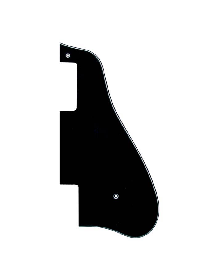 Pickguard, 335-model, black, 3 ply
