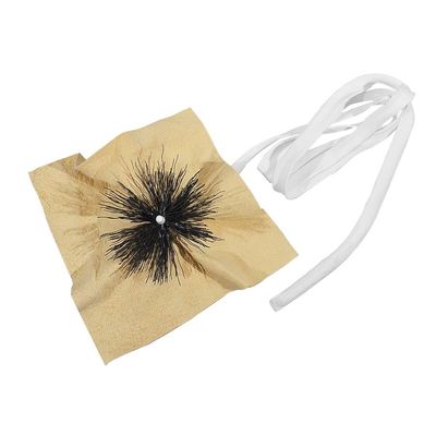 pull-through model, with cord and weight, chamois skin