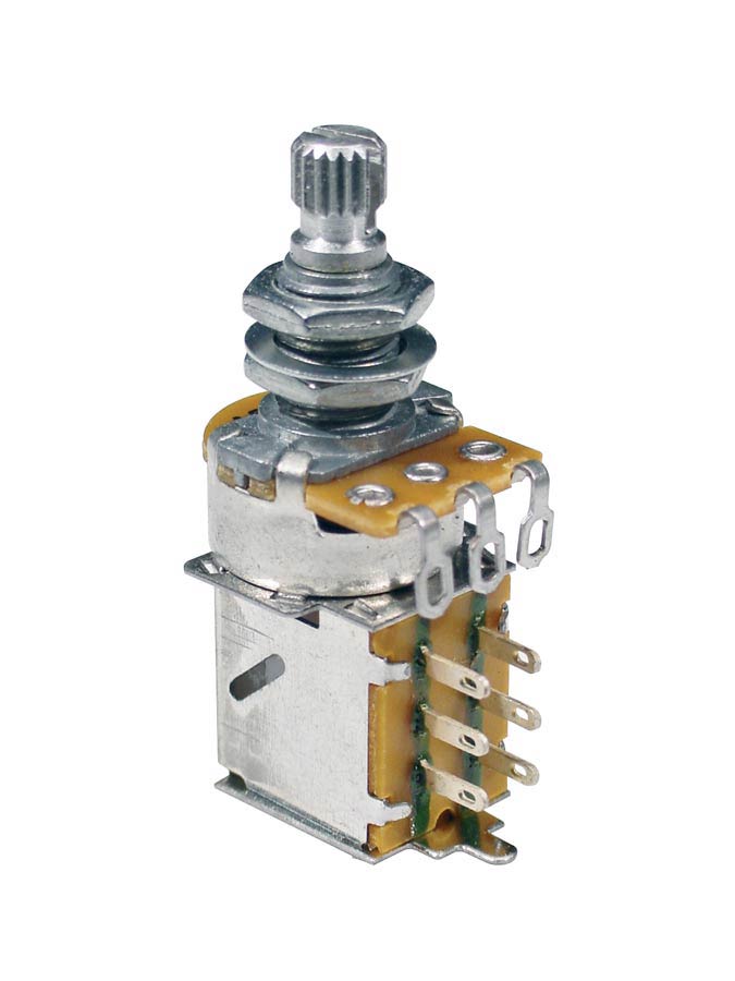 500K linear (tone) push-pull potentiometer, 10mm. bushing, M