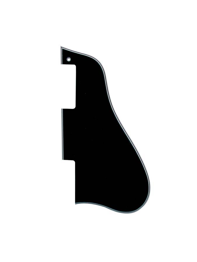 Pickguard, 335-model, black, 4 ply