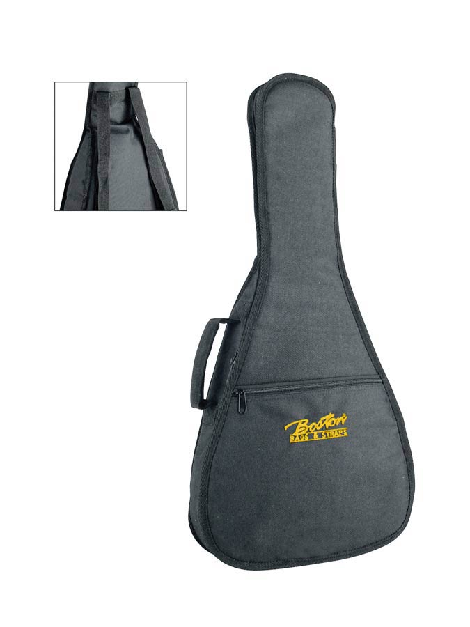 Bag for Portoguese or American mandolin, 10 mm. padded nylon, black