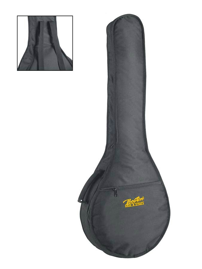 Bag for tenor banjo or guitar banjo, height: 100 cm., black,10 mm. padded nylon