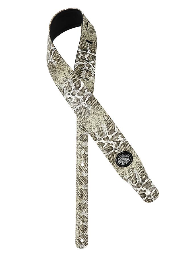 Cobra Series Guitar strap, white snakeskin