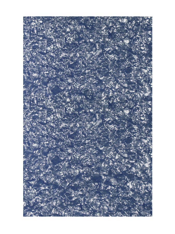 Pickguard material, 2 ply, 45x29cm, pearl ocean blue