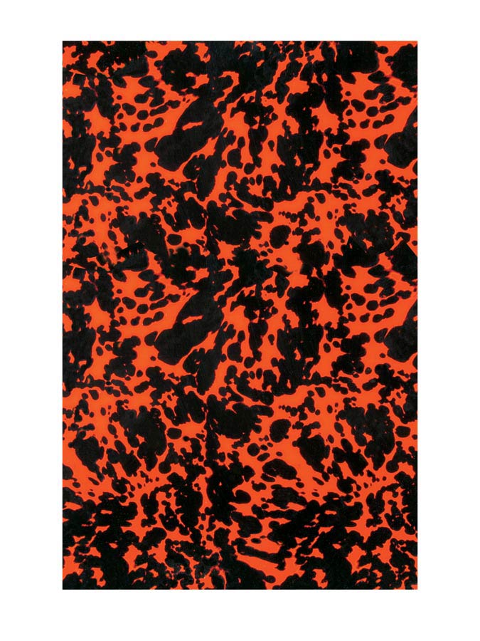 Pickguard material, 3 ply, 45x29cm, wildcat orange