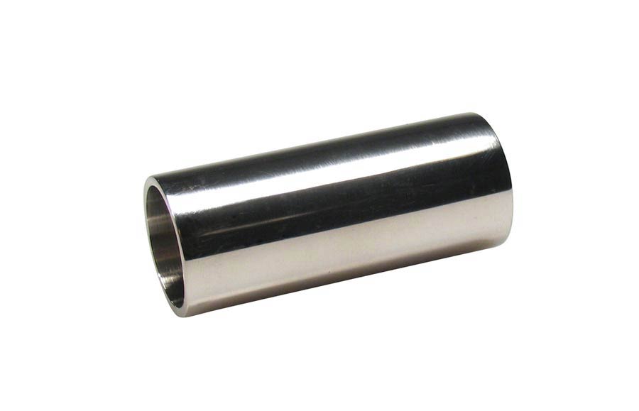 Metal slide, chrome, 21x25x60 mm.