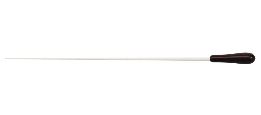 Conducting baton, fiber, wood grip, large