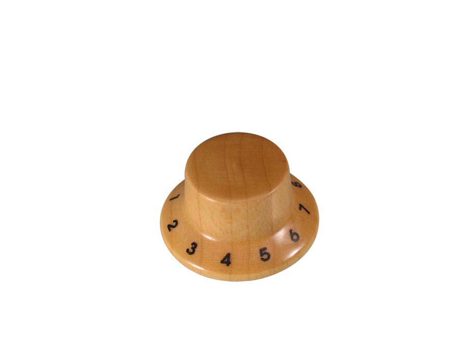 Bell knob, wood, Stallion, 25x13mm, maple