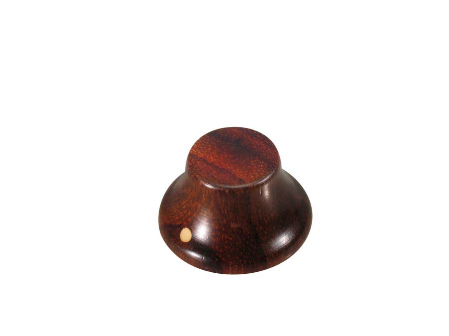 Bell knob, wood, Stallion, with pointer, 25x14mm, bubbingga