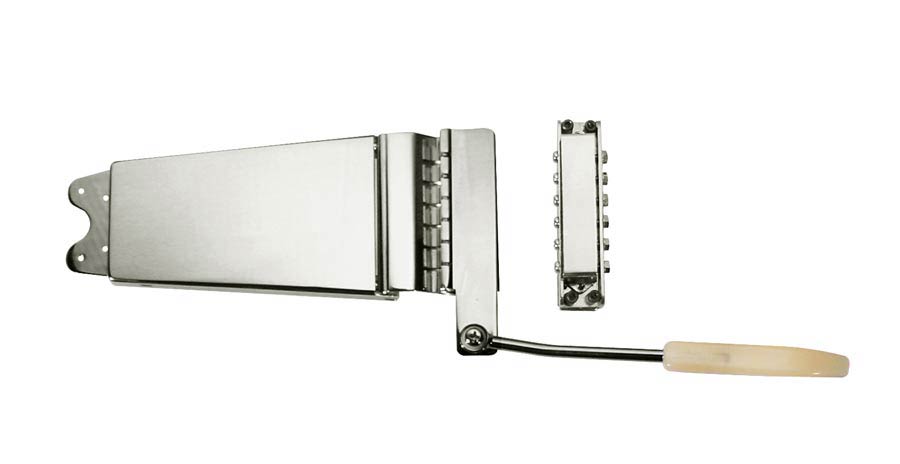Tremolo SG-style, made in Japan, nickel, saddle and tailpiece included