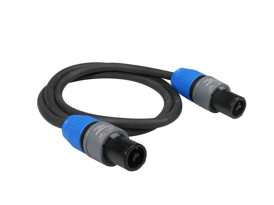 N-Series Speaker cable, speakon-speakon 2 x 1,5mm, Neutrik connectors, 1 meter