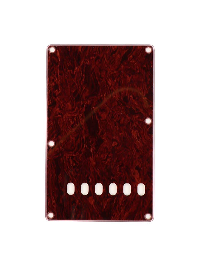 Back plate, string spacing 11,2mm, 4 ply, standard Stallion, 86x138mm, tortoise d patter